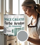 Farba remontowa kredowa naturalny szary 0,5 L Space Creation