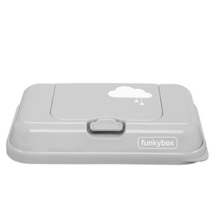 Pojemnik na chusteczki M Light Grey Cloud FUNKYBOX
