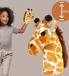 Pacynka na rękę Żyrafa kukiełka do teatrzyku