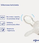 DIFRAX  Smoczek okrągły 20m+ Cinnamon