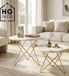 Stelaż noga do stolika kawowego STAR 40 cm złota