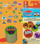 Naklejki trygrysek uzupełnienie 300 sztuk do Sticker Wow! Melissa & Doug