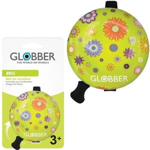Dzwonek do hulajnogi roweru dla dzieci limonkowa zieleń Globber