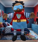 Super bohater pacynka na rękę maskotka The Puppet Company