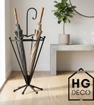 HGDECO  Stojak na parasole BEN czarny