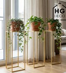 Kwietnik stojący metalowy stojak na kwiaty na jedną doniczkę PREMIUM 60 cm