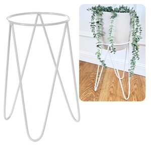 HGDECO  Stojak na doniczkę MALMO 43 cm biały