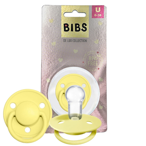 Smoczek uspokajający silikonowy BIBS DE LUX Sunshine