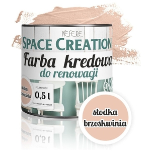 Farba renowacyjna kredowa słodka brzoskwinia 0,5 L Space Creation