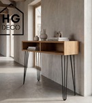 Metalowa noga hairpin legs do stołu biurka trzy pręty noga loftowa TL80 cm