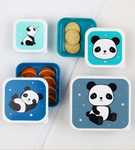 Zestaw pudełek na lunch przekąski panda ALLC