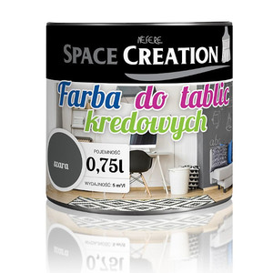 Farba tablic kredowych szara 0,75 L Space Creation