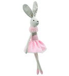 Różowa baletnica króliczka tancerka Wilberry Toys