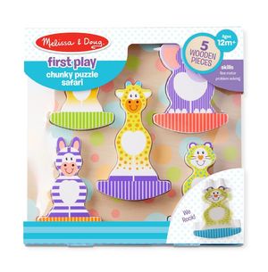 Układanka safari z balansującymi zwierzętami MELISSA&DOUG