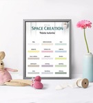 Farba kredowa do renowacji pudrowy róż 0,5 L Space Creation