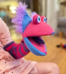 SOX pacynka na rękę Kitty pcynka do terapii i zabawy The Puppet company