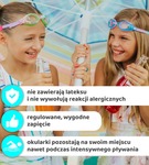 Okulary do pływania dla dzieci Smok zielony Aqua2ude