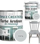 Farba remontowa kredowa szary 1,0 L Space Creation