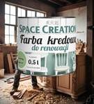 Farba kredowa do renowacji zielony agrest 0,5 L Space Creation