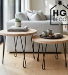 Metalowa noga twist hairpin do stolika kawowego dwa pręty noga loftowa DX50 cm