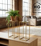 Kwietnik stojący metalowy stojak na kwiaty na jedną doniczkę PREMIUM 45 cm