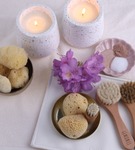 Szczotka do masażu twarzy z kozim włosiem Face Massage Brush Lemonii
