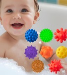 Zestaw piłeczek sensorycznych 8szt kolor M Tullo