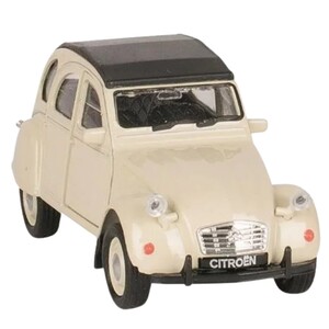 GOKI  Citroen 2CV model auta beżowy z dachem