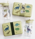 Bidon z ustnikiem dinozaury 450 ml A Little Lovely Company