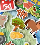 Naklejki wodne do wanny farma Barney & Buddy