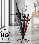 HGDECO  Stojak na parasole BEN czarny