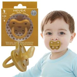 Smoczek anatomiczny 3-36m Turmeric Hevea