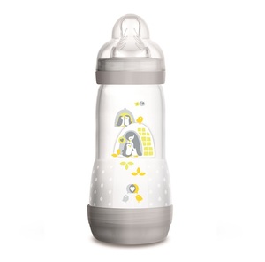 Butelka antykolkowa 320 ml od 4 m-cy Pingwinek Mam Baby