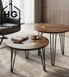 Metalowa noga hairpin legs do stolika kawowego trzy pręty noga loftowa TL50 cm