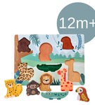 Układanka sensoryczna dotykowa safari Adam toys