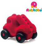 Lekki wóz strażacki sensoryczny mały czerwony Rubabbu