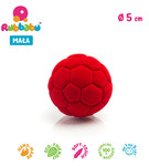 Piłeczka sensoryczna XS dla dzieci futbol czerwona Rubbabu