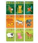 Gra karciana królestwo zwierząt Petit Collage