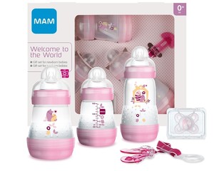Zestaw wyprawkowy Starter SET 0+ różowy Mam Baby