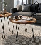 Metalowa noga twist hairpin do stolika kawowego dwa pręty noga loftowa DX40 cm