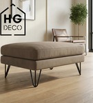 Metalowa noga do komody hairpin legs do pufy trzy pręty noga loftowa TL15 cm