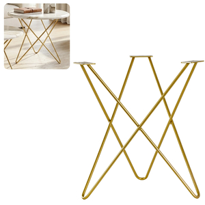 Stelaż noga do stolika kawowego STAR 50 cm złota