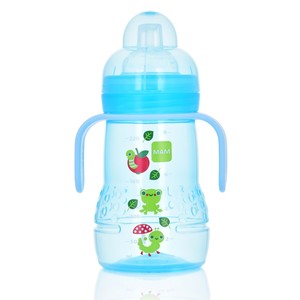 Butelka bidon dziecięcy 220 ml od 4 m-cy niebieska MAM Baby
