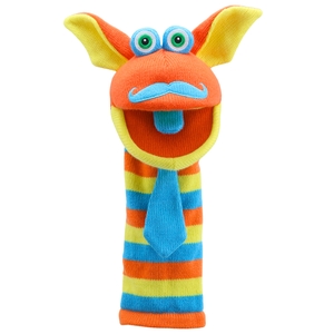 SOX pacynka na rękę Mango pacynka logopedyczna skarpeta Thr Puppet Company