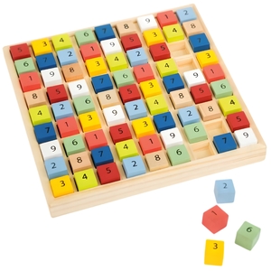 Drewniana gra logiczna dla całej rodziny sudoku Small Foot