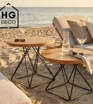 Stelaż noga do stolika kawowego DIAMOND 41 cm czarna