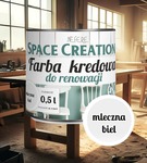 Farba remontowa kredowa biała 0,5 L Space Creation