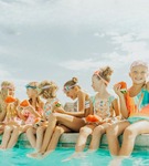 Okulary do pływania dla dzieci Smok zielony Aqua2ude