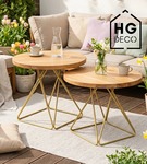 Stelaż noga do stolika kawowego DIAMOND 51 złota