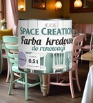 Farba kredowa do renowacji lawenda 0,5 L Space Creation
